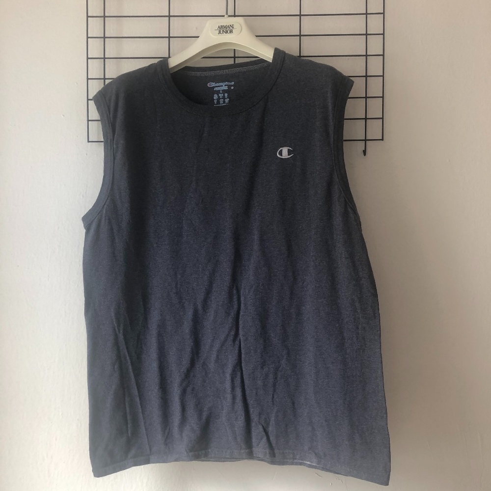 2 Champion Athletic sleeves cotton shirts  XL